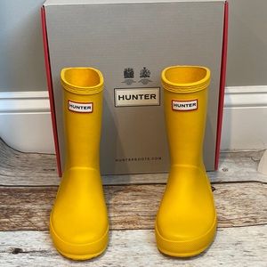 Hunter boots- kids toddler size 11